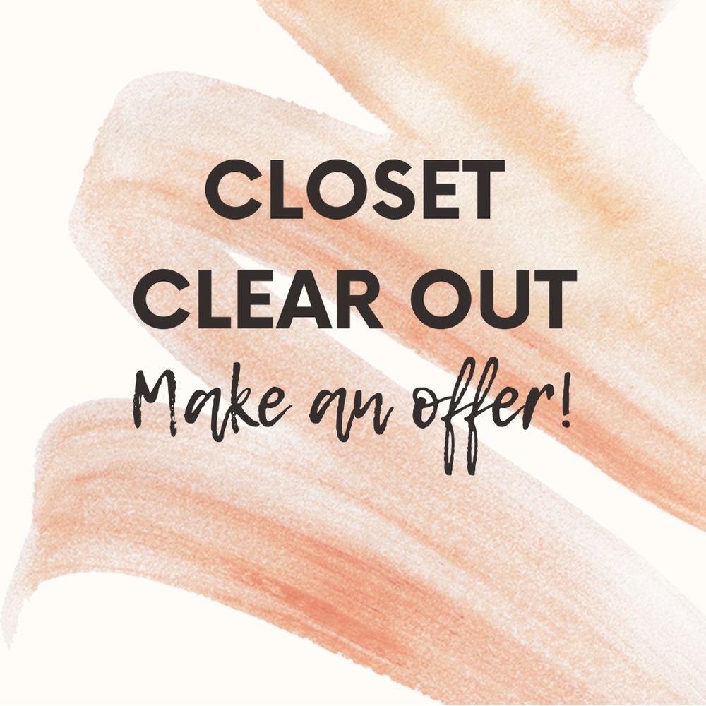 Closet Clear Out